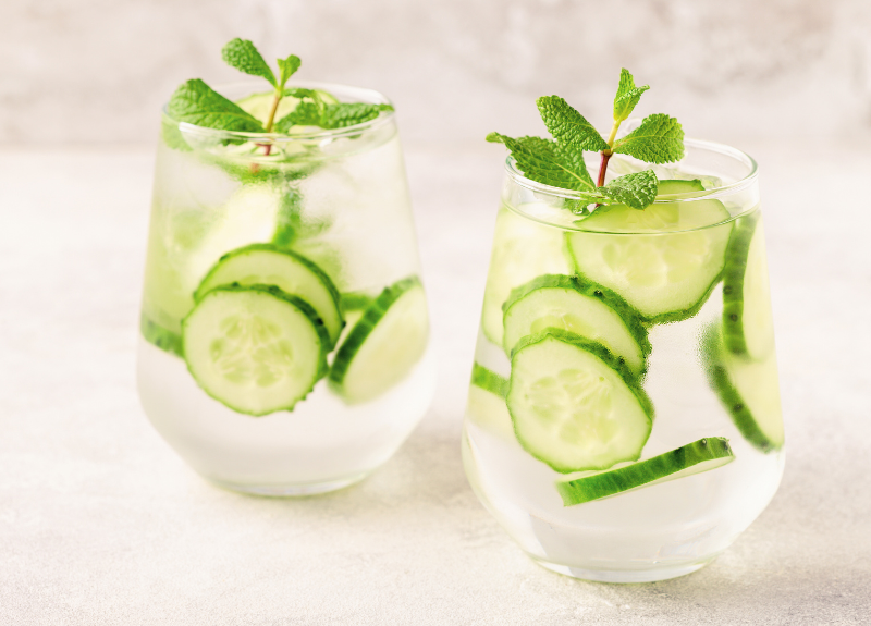 Segar & Sehat! Infused Water Timun Mint untuk Detoks dan Hidrasi Maksimal